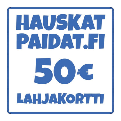 Haustkatpaidat.fi lahjakortti