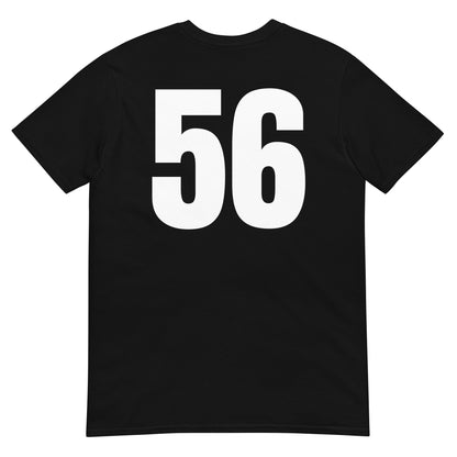 Numero 56 selässä t-paita