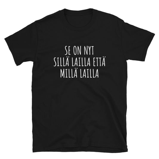 Se on nyt sillä lailla t-paita