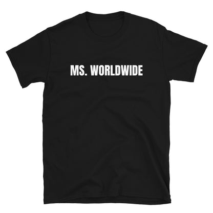 Ms. WorldWide t-paita