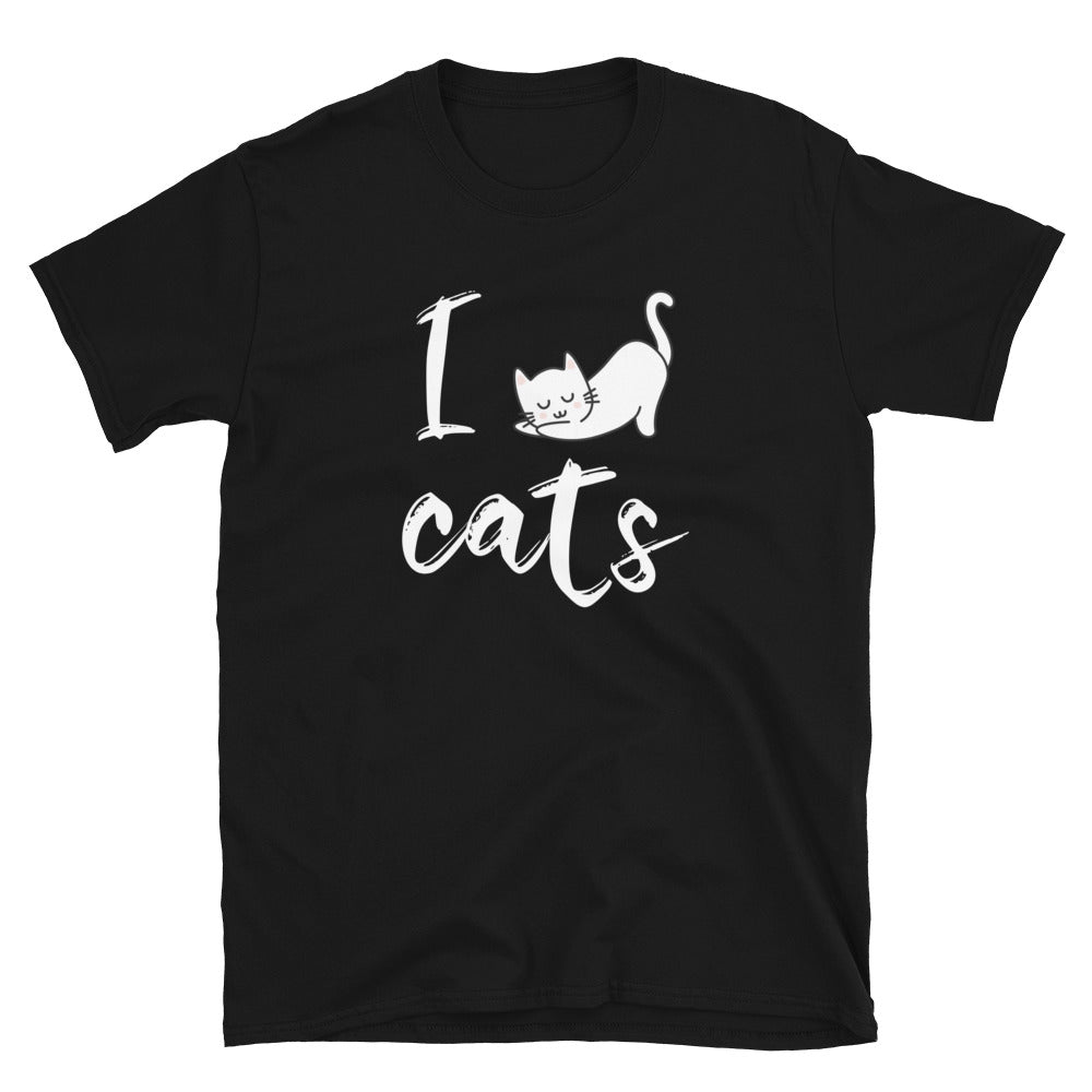 I ❤️ Cats t-paita