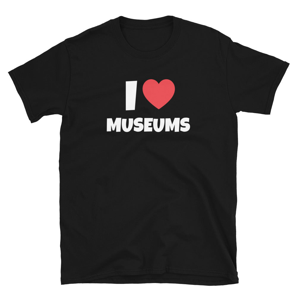 I ❤️ Museums t-paita