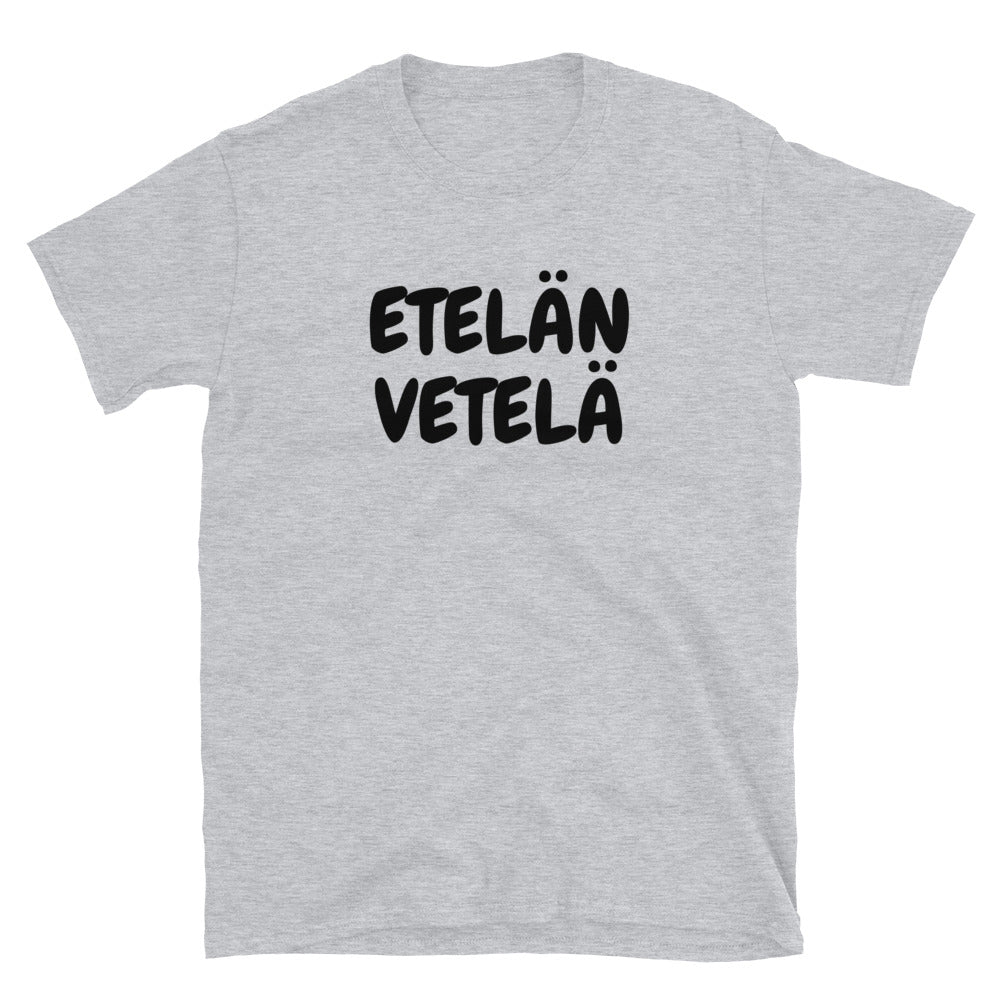 Etelän vetelä t-paita