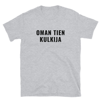 Oman tien kulkija t-paita