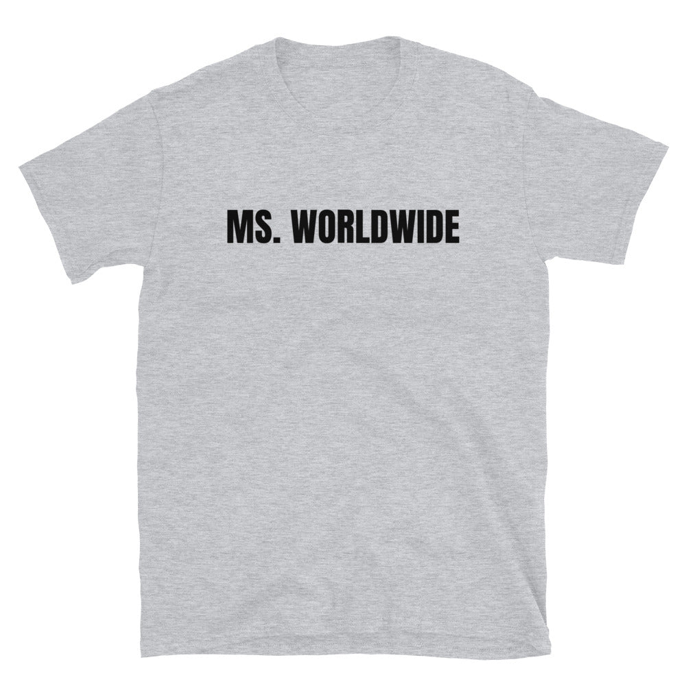 Ms. WorldWide t-paita