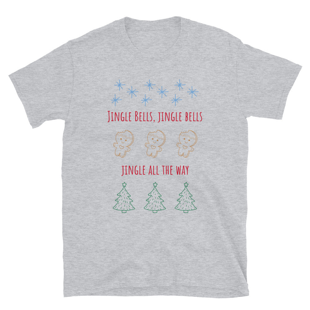 Jingle all the way t-paita