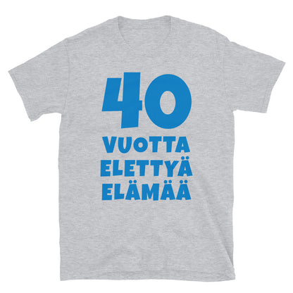 40 vuotta elettyä elämää t-paita