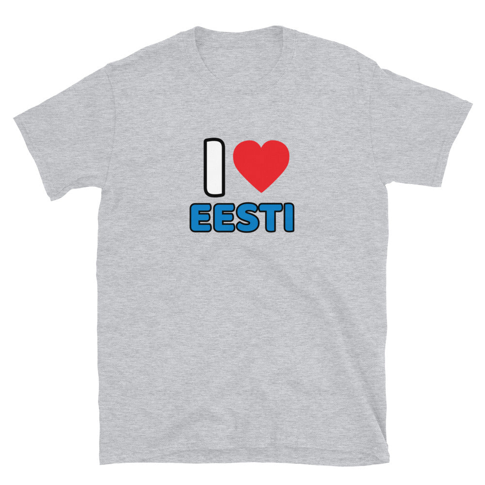 I ❤️ Eesti t-paita