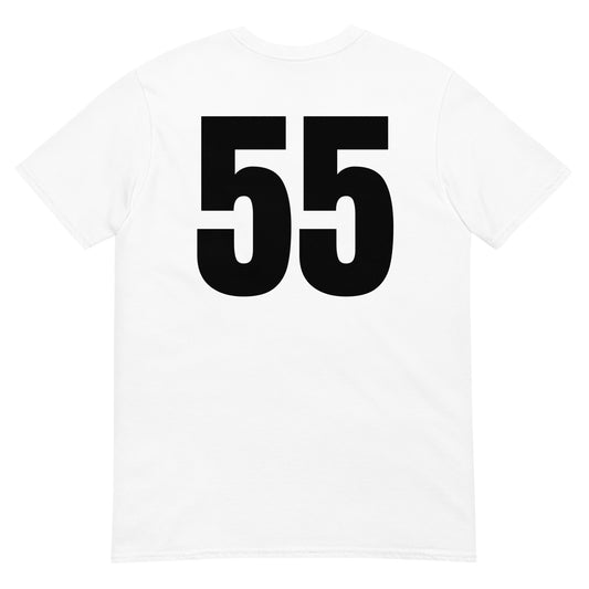 Numero 55 selässä t-paita