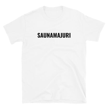 Saunamajuri t-paita