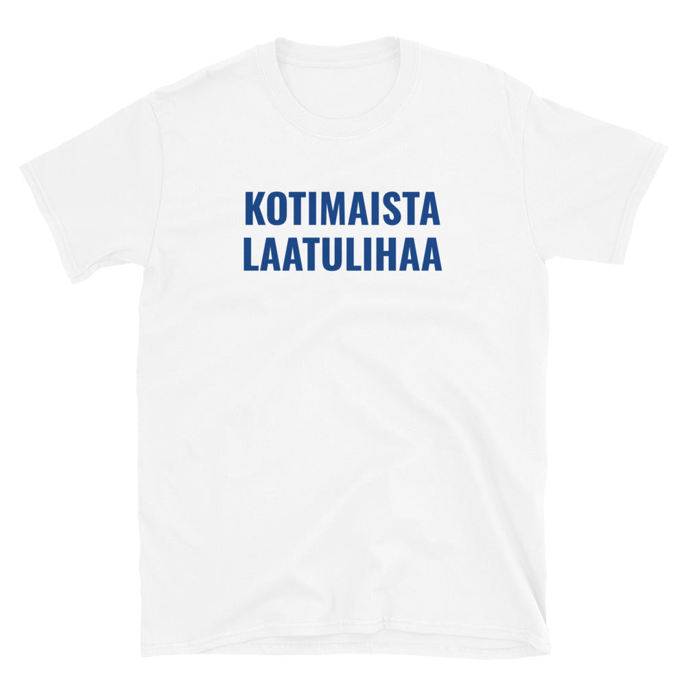 Kotimaista laatulihaa t-paita