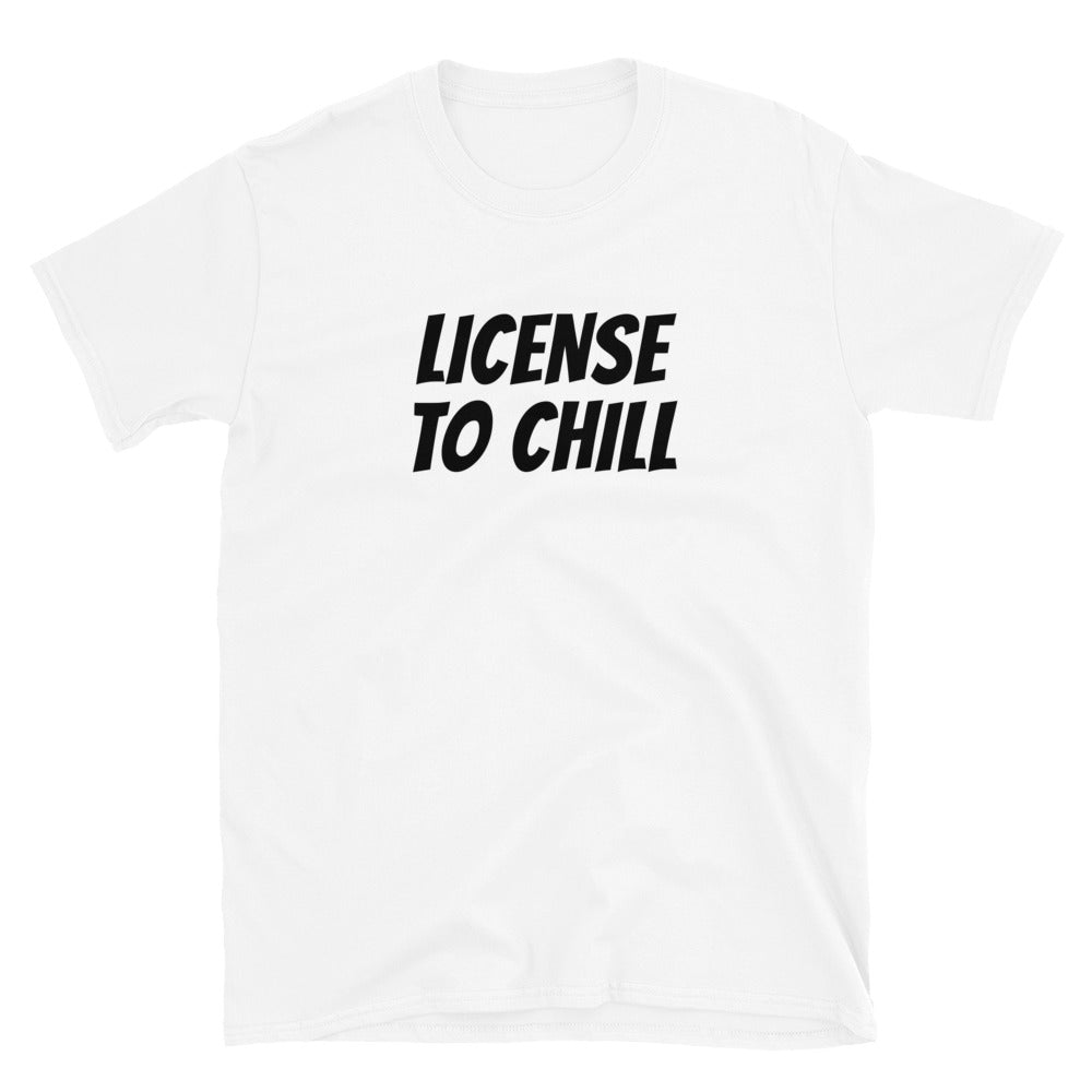 License to Chill t-paita