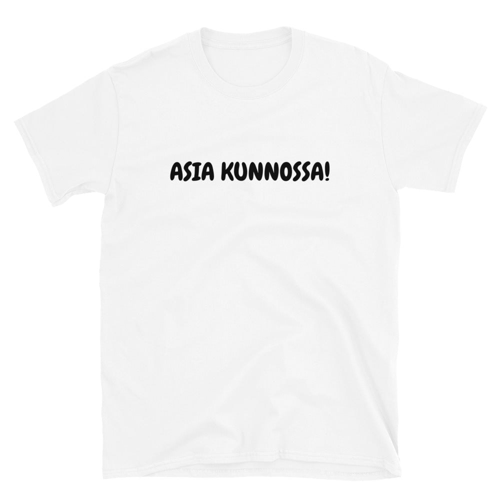 Asia kunnossa t-paita