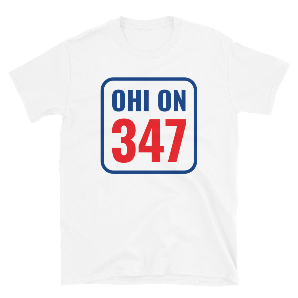 Ohi on 347 t-paita