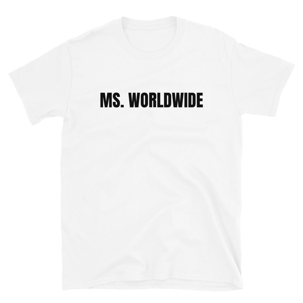 Ms. WorldWide t-paita