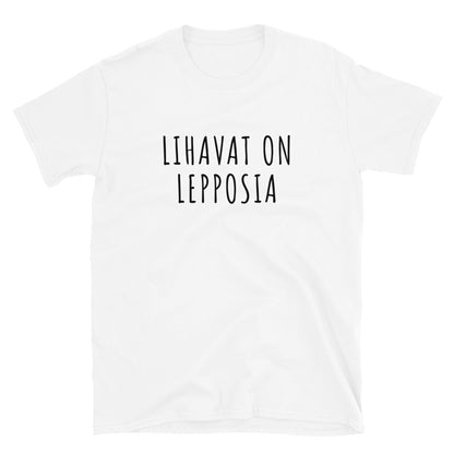 Lihavat on lepposia t-paita