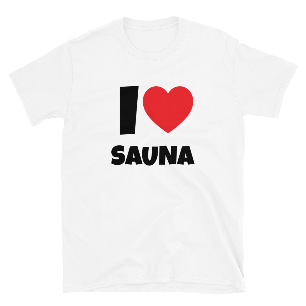 I ❤️ Sauna t-paita