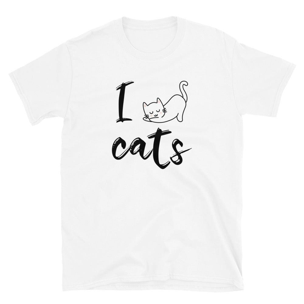 I ❤️ Cats t-paita