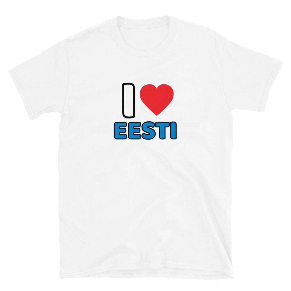 I ❤️ Eesti t-paita