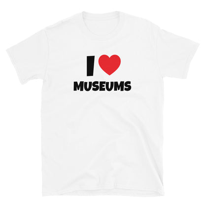 I ❤️ Museums t-paita