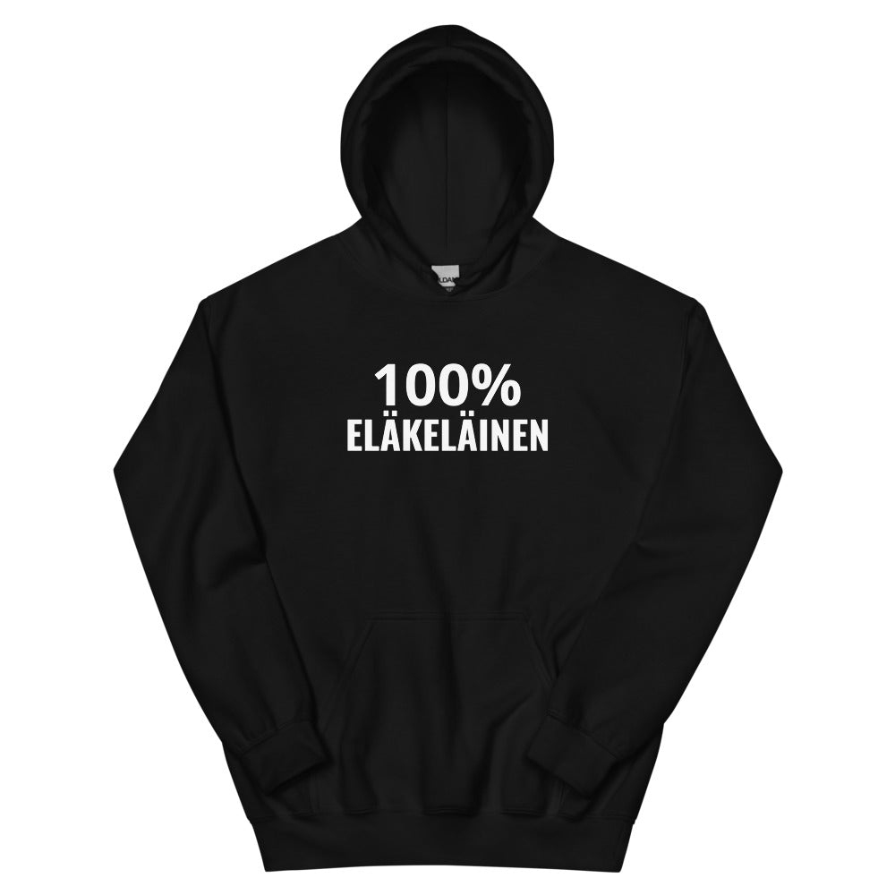 100% eläkeläinen huppari