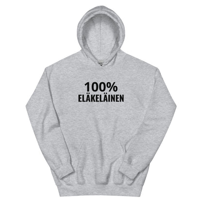 100% eläkeläinen huppari