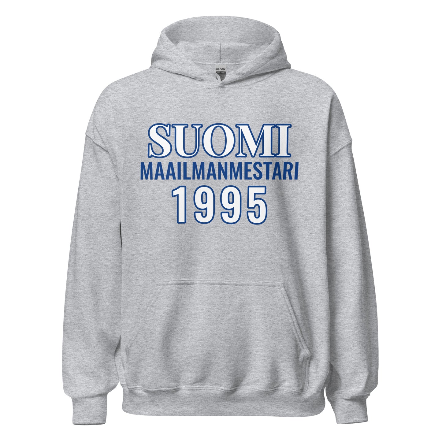 Suomi maailmanmestari 1995 huppari